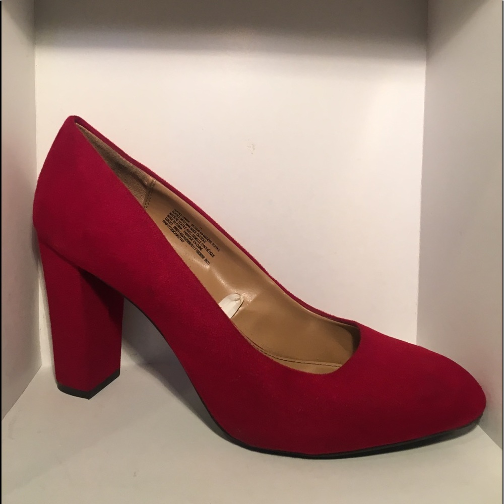 Red Merona 4 inch heels